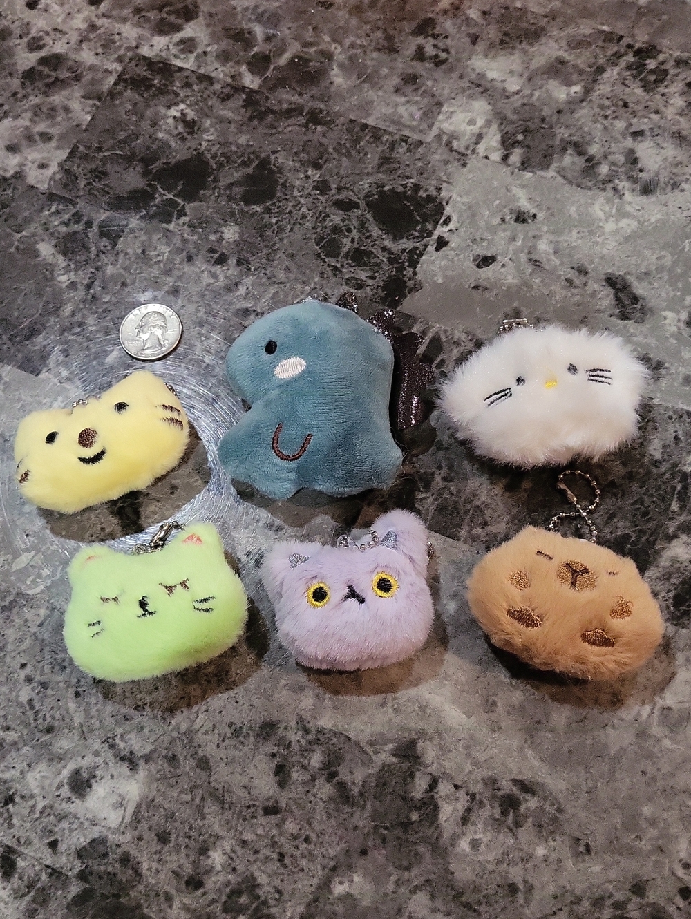 Handmade Plushy Keychains